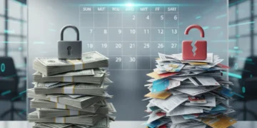 Secured vs. Unsecured Debt: Essential Guide for 2026 Debt Management Illustration of secured vs unsecured debt concepts with clear labels and a 2026 calendar.