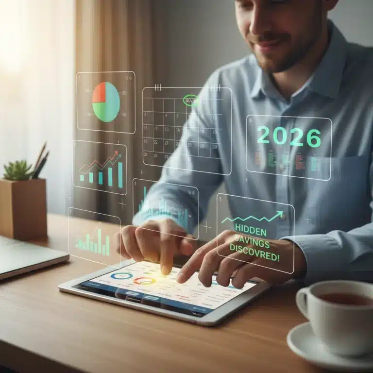 Person tracking expenses with zero-based budgeting in 2026