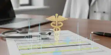 Medical Debt Reporting Changes: What to Expect by End of 2026 Credit report document with medical symbols, symbolizing new debt reporting rules