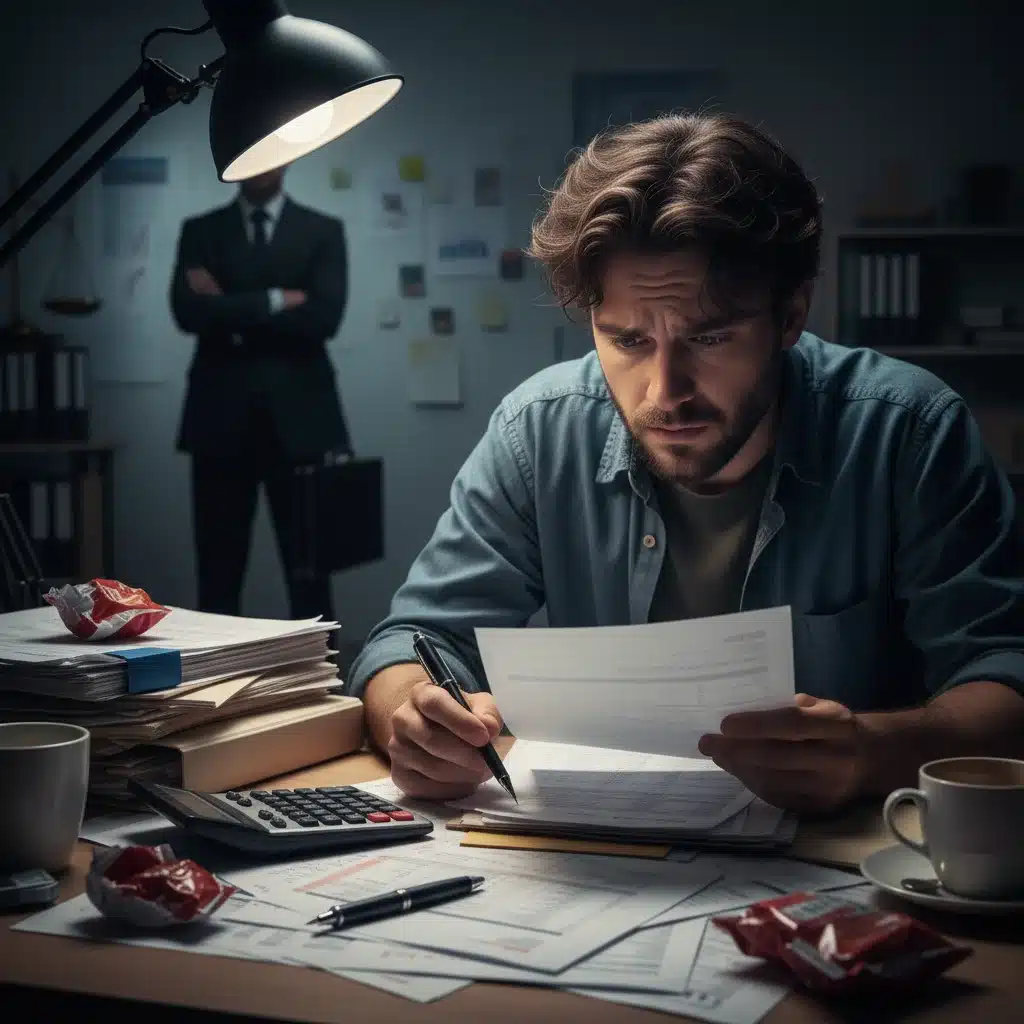 Individual feeling overwhelmed by debt, considering professional legal advice for bankruptcy.