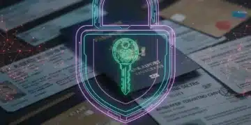 Identity Theft 2026: Restore Credit Score & Prevent Drops Digital lock protecting credit cards and documents from identity theft in 2026.