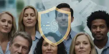 Shield protecting individuals from medical bills, symbolizing new federal medical debt protections.